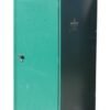 Lockable vertical bike locker