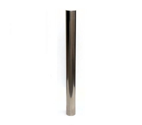 Stainless steel bollard Ø90