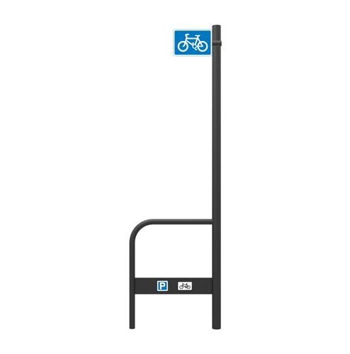 Cycle Stand with Sign