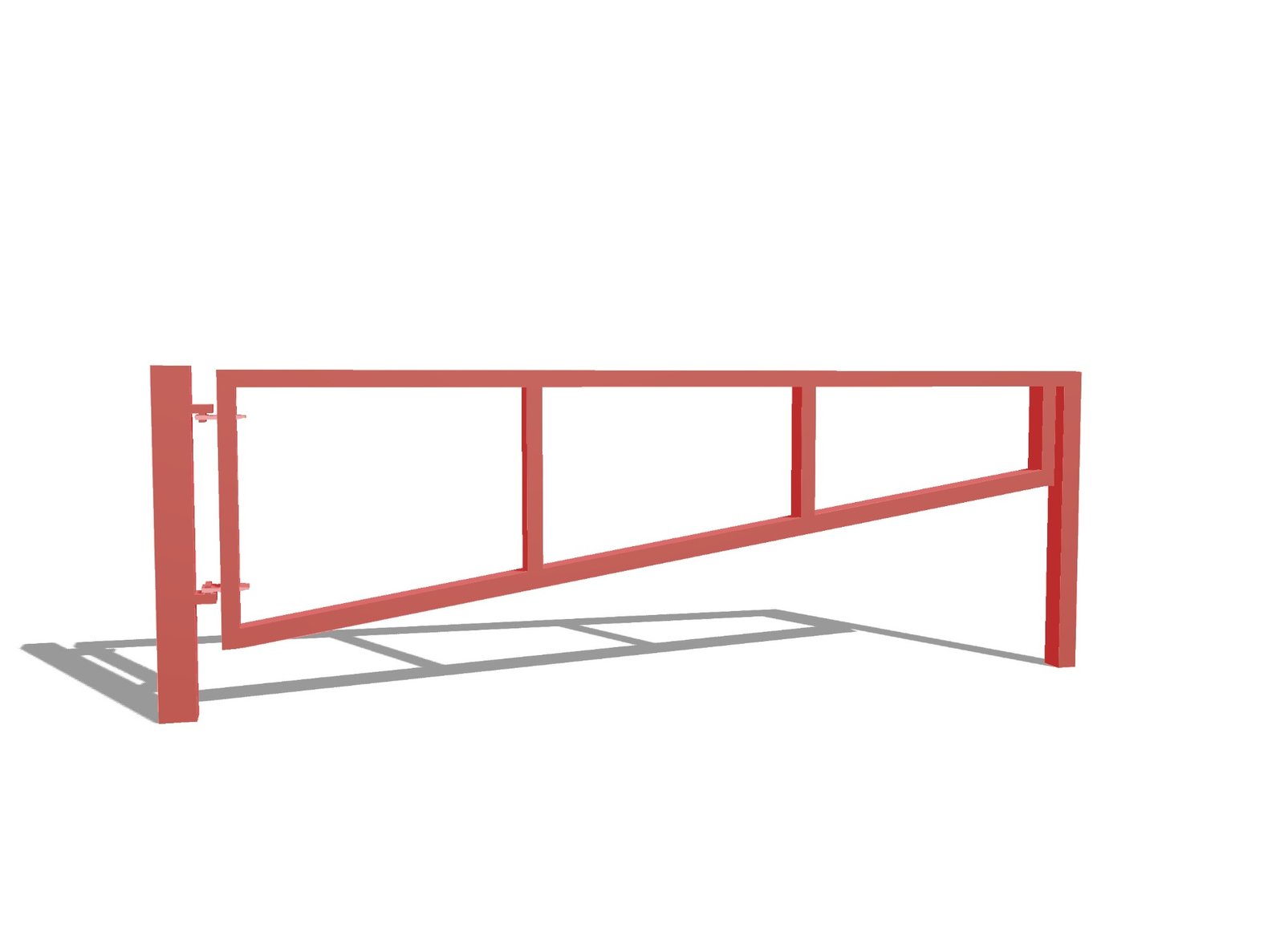 Barrera del parking de oscilación (Giratoria) de 2 a 6metros