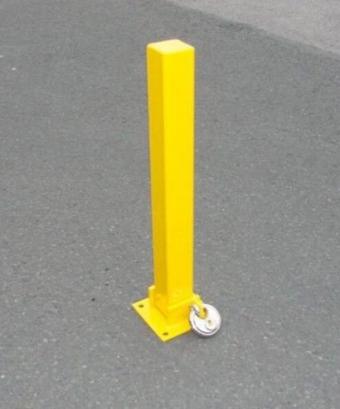 Fold-Down Security Post YEL