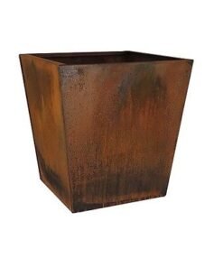 Jardinera cónica acero corten