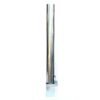 Removable stainless steel bollard