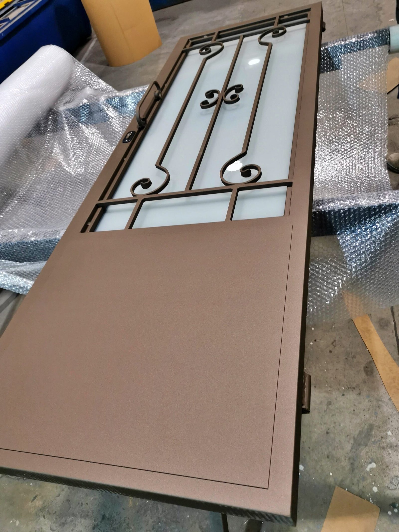 Puerta peatonal entrada principal ideal para casa /comunidad de seguridad modelo forja