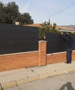 Vallado cubre muros modelo laminas de chapa moderna