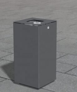 Papelera Urbana de acero Loft