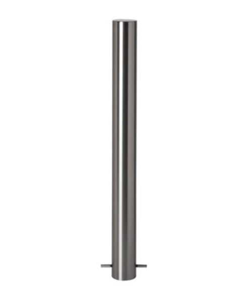 Flat-Top Stainless Steel Bollard Ø114 mm