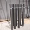 Barcelona Eco fixed bollard, galvanised – view 2