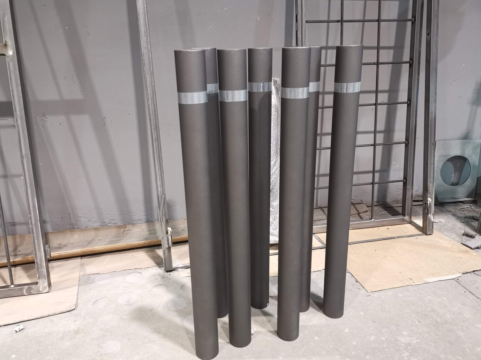 Barcelona Eco Fixed Galvanized Iron bollard model