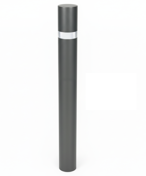 Barcelona Eco fixed bollard, galvanised