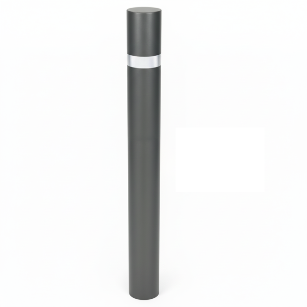 Fixed Bollard Barcelona Eco – Galvanised Steel, Cast-In