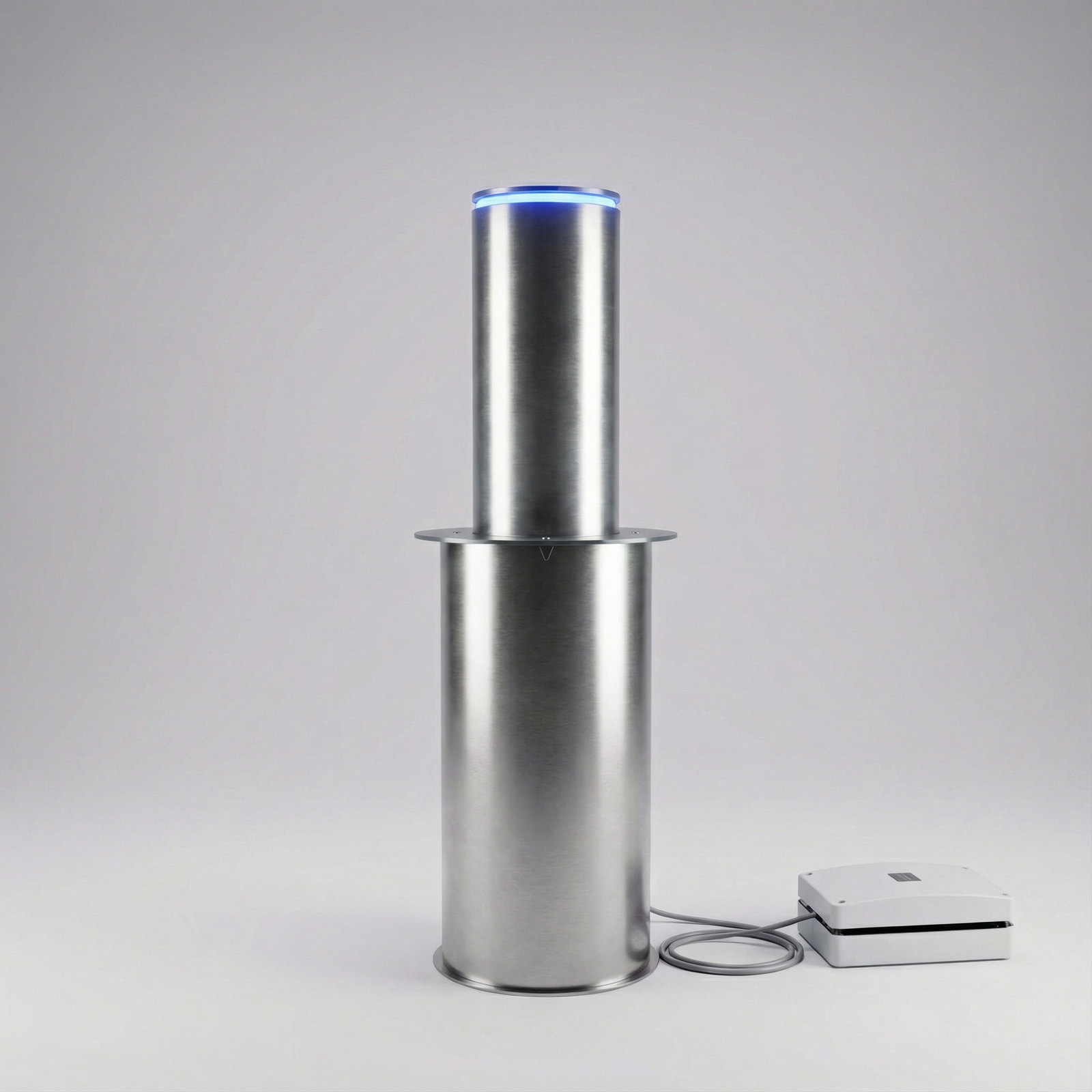 Automatic Rising Bollard Impact 220 Ø220 x 500 mm – Galvanised