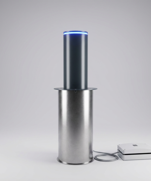 Automatic Rising Bollard Impact 220 Ø220 x 500 mm – Custom Colour