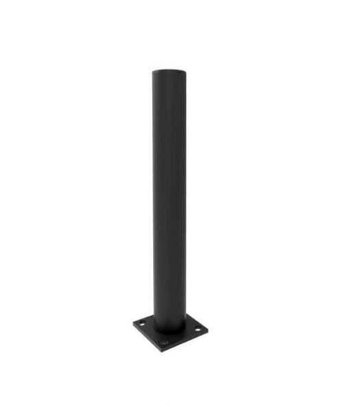 Bolt-Down Security Bollard Ø60 mm – Iron Base Plate