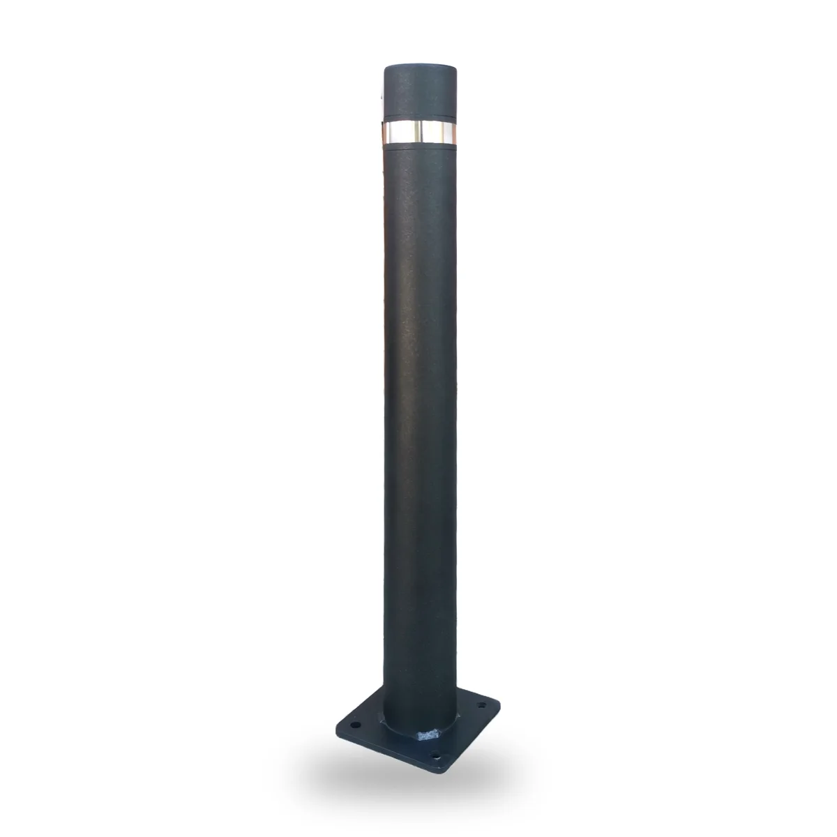 Fixed Bollard Barcelona with Base Plate – Steel