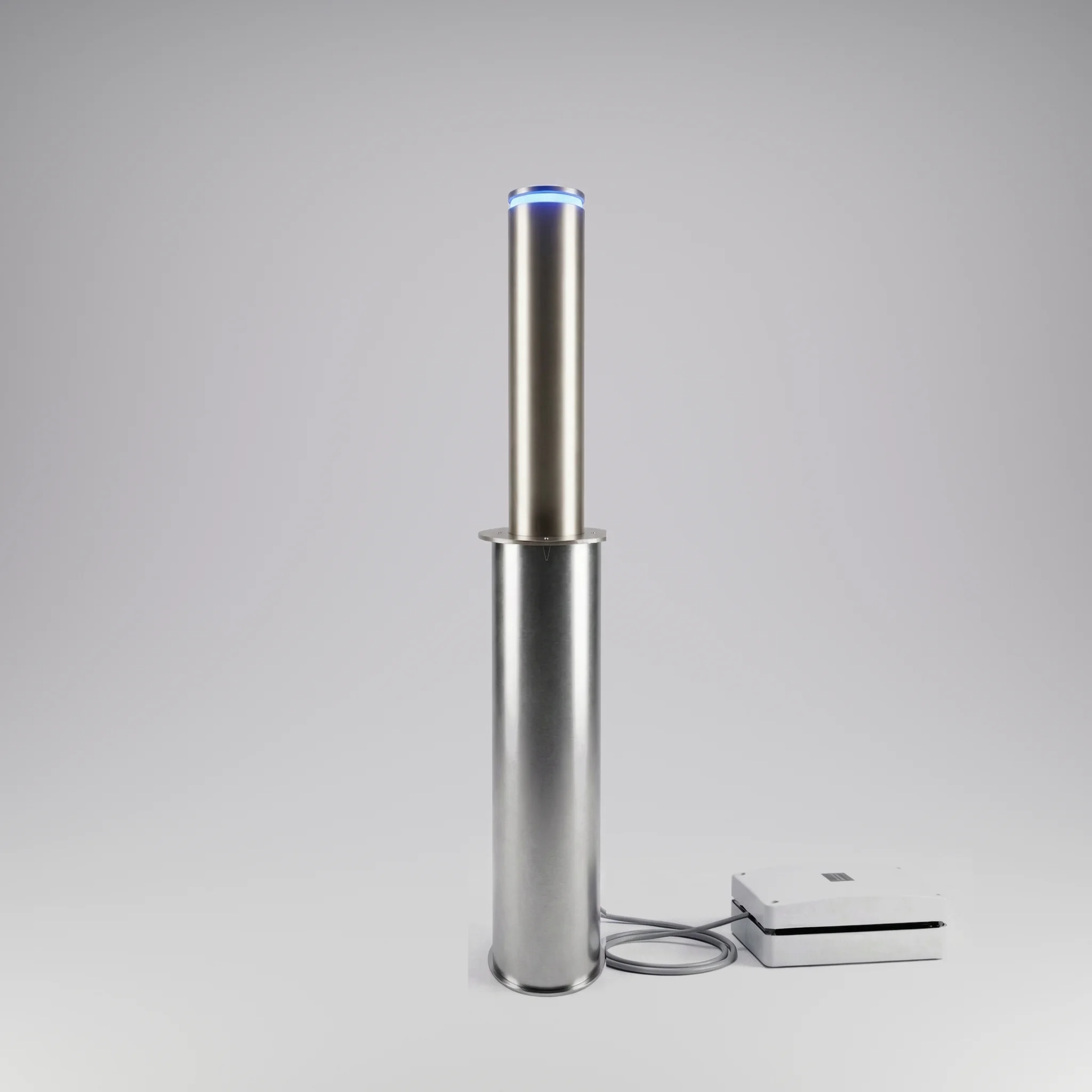 Automatic Rising Bollard Leeds Ø114 x 500 mm – Stainless Steel